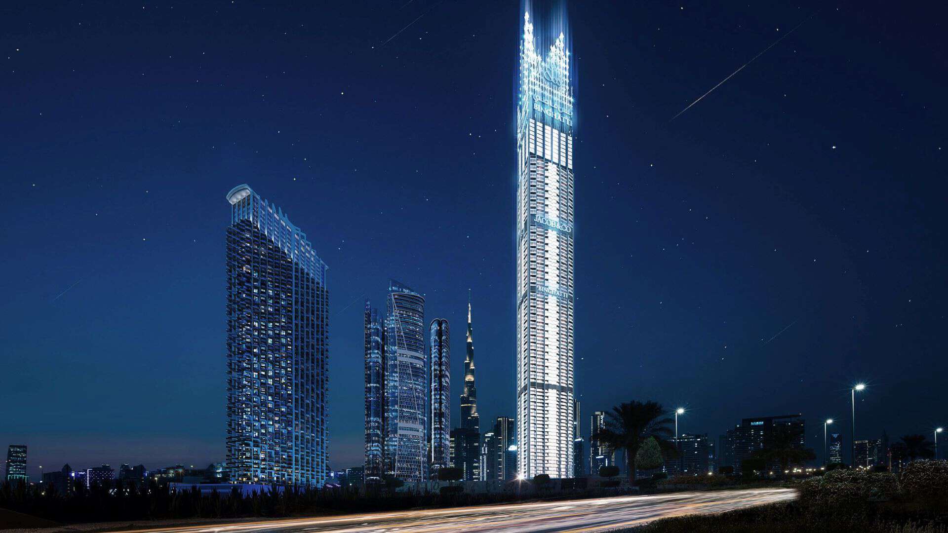 برج بن غاطي ريزيدنس للبيع في الخليج التجاري في دبي