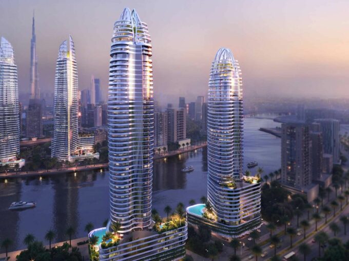 برج داماك ألتيتيود دي غريسوغونو، شقق ذات علامة تجارية للبيع في الخليج التجاري دبي