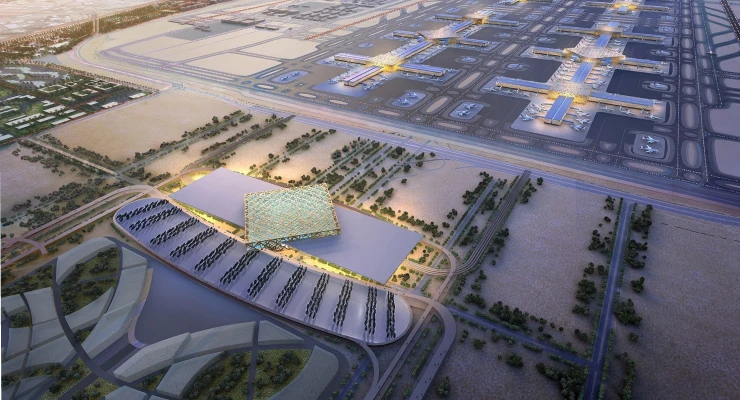 كل ما تريد أن تعرف عن مطار آل مكتوم الدولي